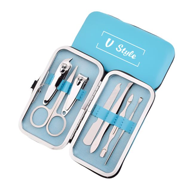 Custom 7-in-1 Stainless Steel Manicure Set