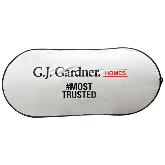 Deluxe Custom Car Sun Shade - 51.2"w x 23.6"h