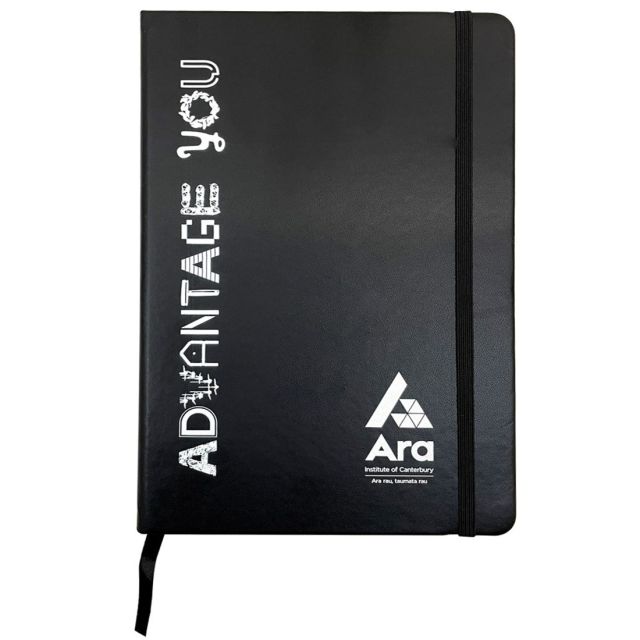 Custom Leatherette Junior Journal - 5.75"w x 8.5"h