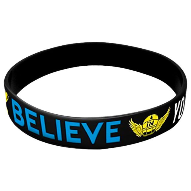 Full Color Custom Silicone Wristband - .5"w