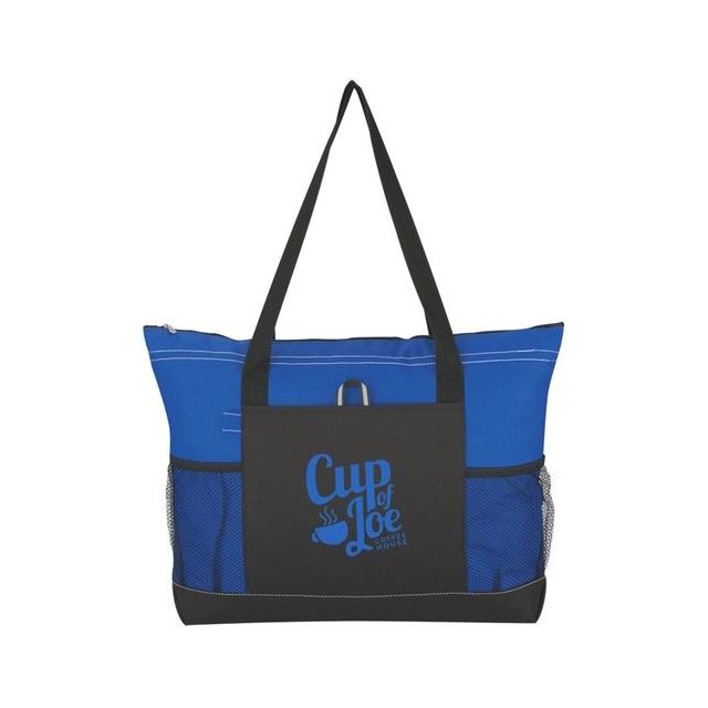 Voyager Custom Tote Bag - 18.5"w x 14"h x 4"d