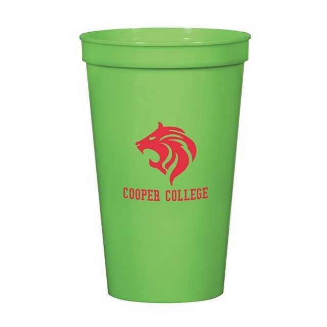 Vibrant Promotional Stadium Cup - 22 oz.
