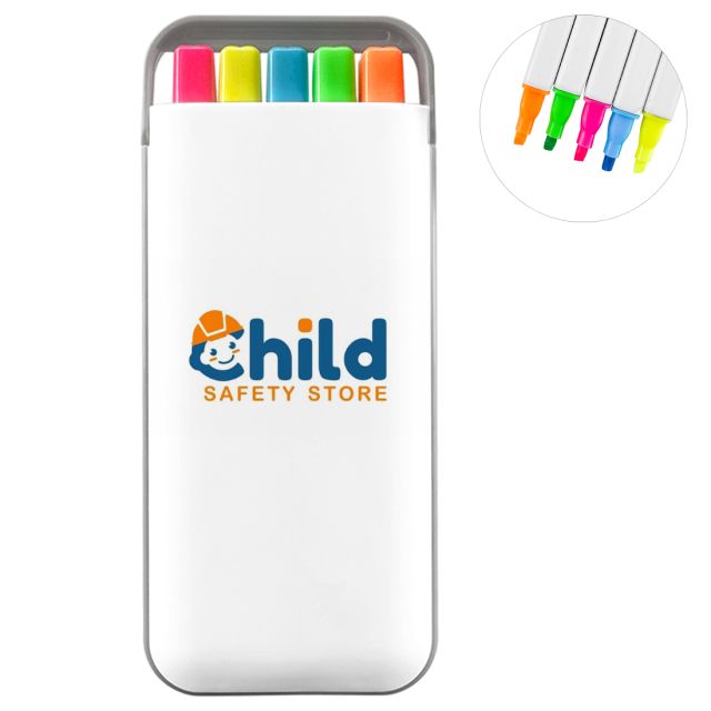 Custom Highlighter Set in Pocket Case