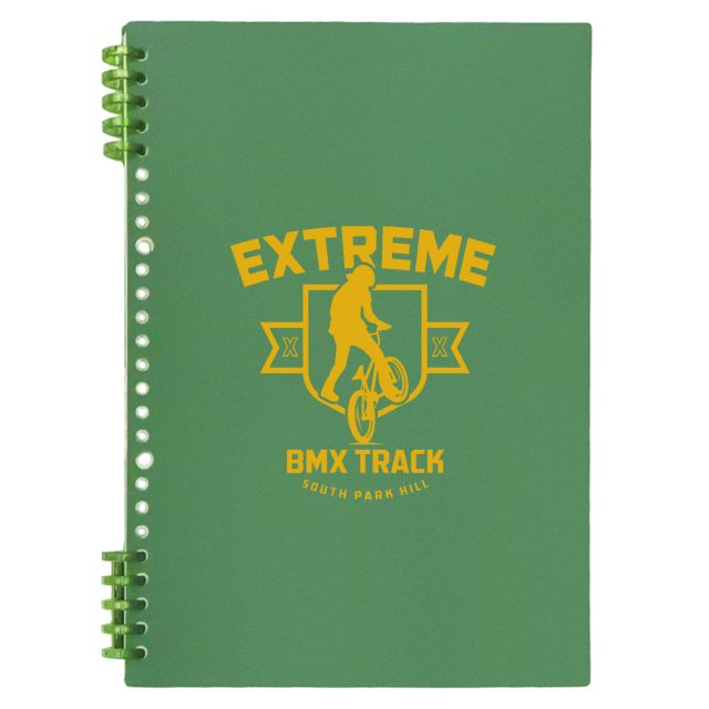 Custom Detachable Spiral Bound Notebook - 5.5"w x 8.25"h