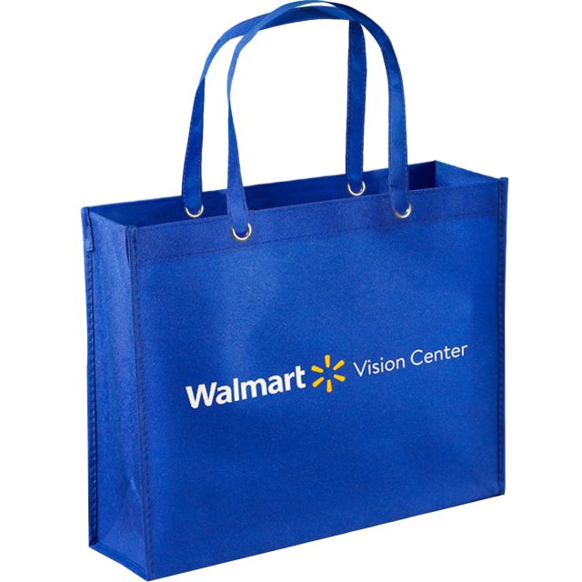 Custom The Oak Non-Woven Logo Tote Bag - 19"w x 15.5"h x 5.5"d
