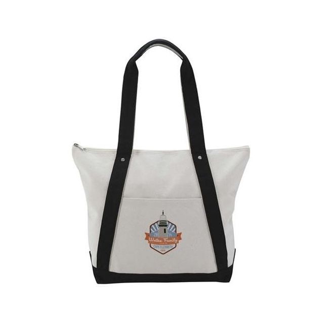 Rivage Custom Tote Bag - 18.5"w x 14"h x 5.25"d