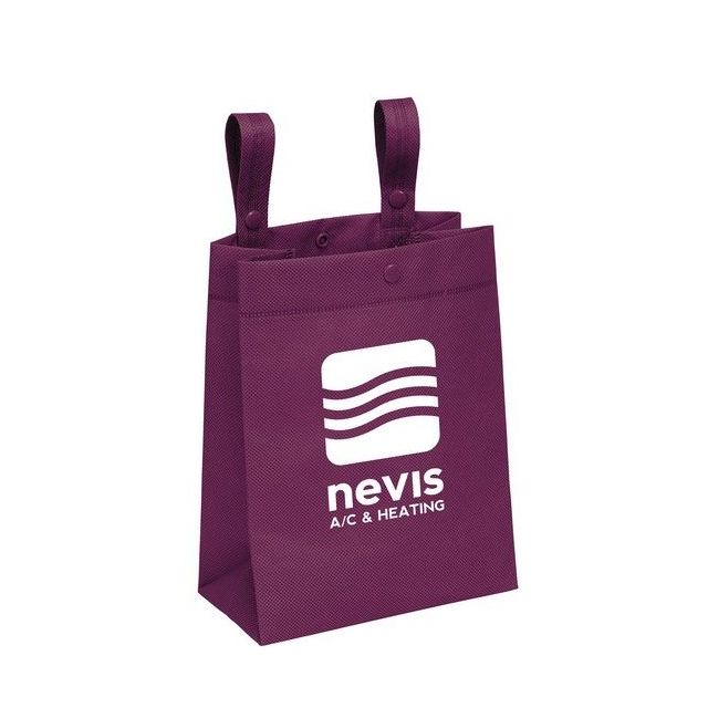 Hang Around Custom Tote Bags - 8"w x 10"h x 4"d