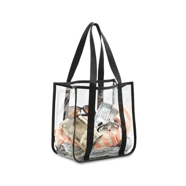 Clear Event Custom Tote Bag - 12"w x 12"h x 6"d
