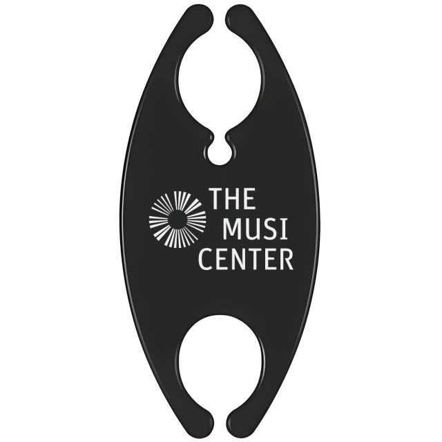 Full Color Custom Oval Cord Wrap / Earphone Organizer