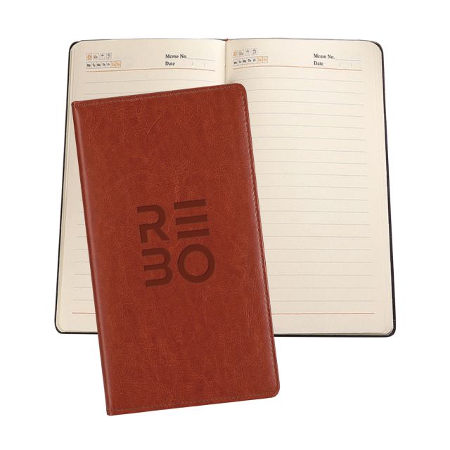 Custom Ruled Book Jotter - 3.8"w x 7"h