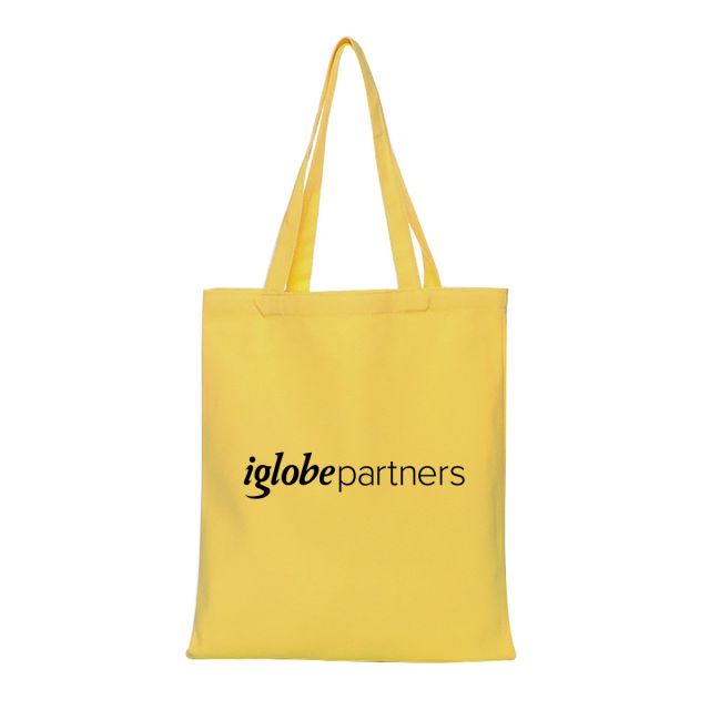 Custom Cotton Tote Bag - 13.4"w x 15.7"h