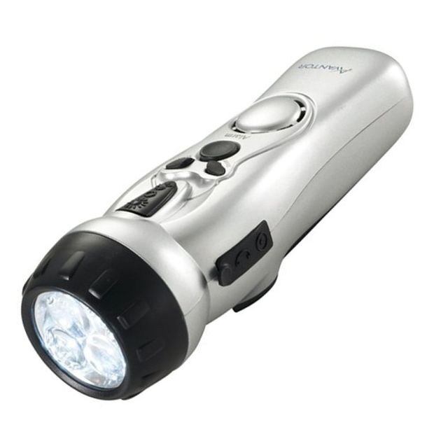 Custom 4-in-1 Emergency Radio Flashlights w/ USB Port