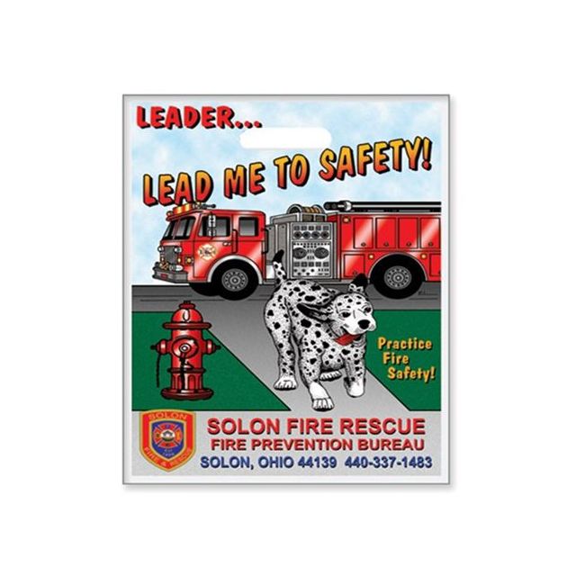 Full Color Custom Plastic Bags - 7.5"w x 9"h