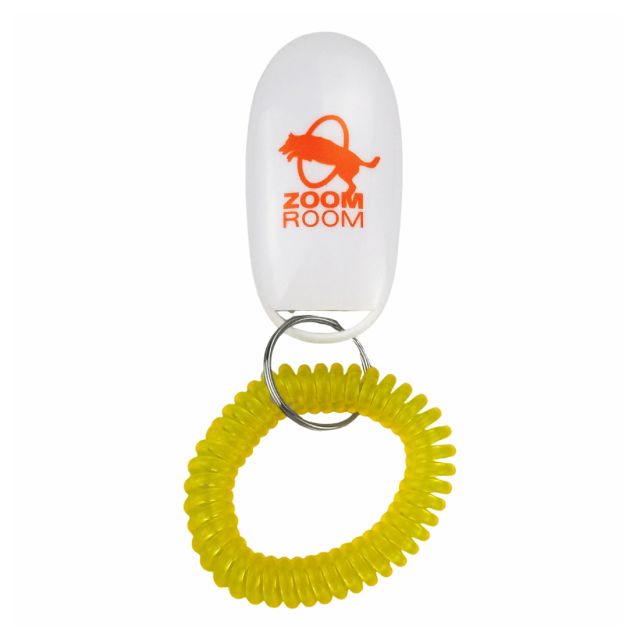 Custom Plastic Noisemaker Clicker w/ Wristband