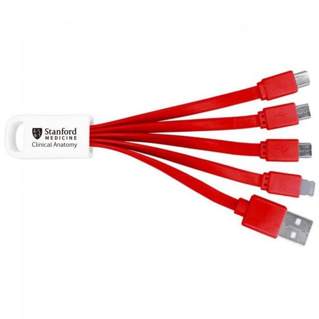 4-In-1 Noodle Custom Charging Cables