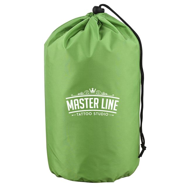 Custom Round Drawstring Bag - 6.3"d x 12.6"h