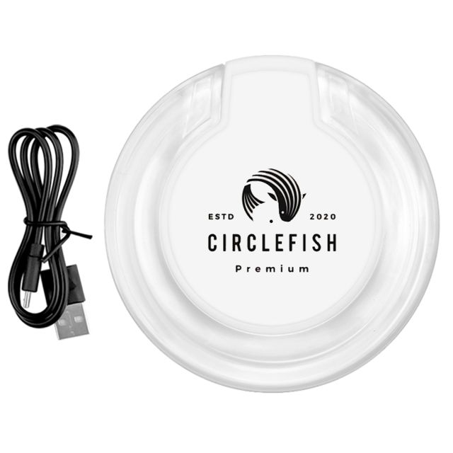 Qi Wireless Light Up Custom Phone Charging Pad