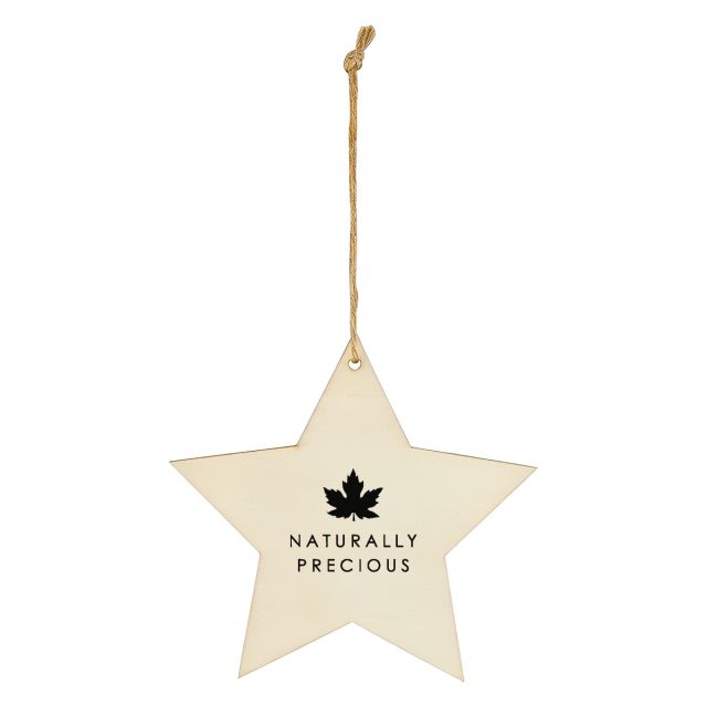 Custom Wood Ornament - Star