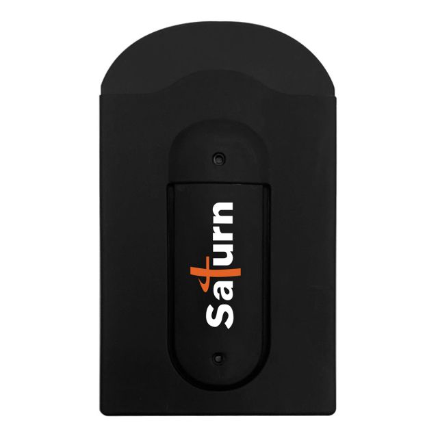 Custom Silicone Vent Phone Wallet w/ Stand