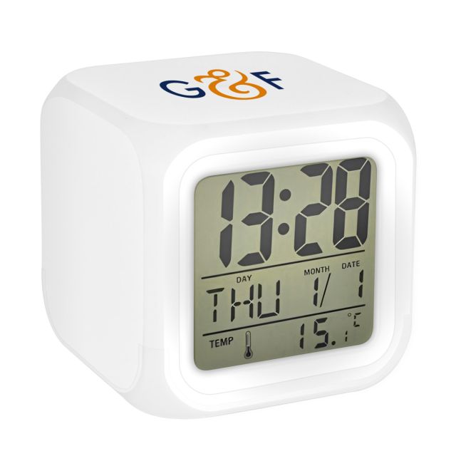 Color Changing Custom LED Alarm Clock