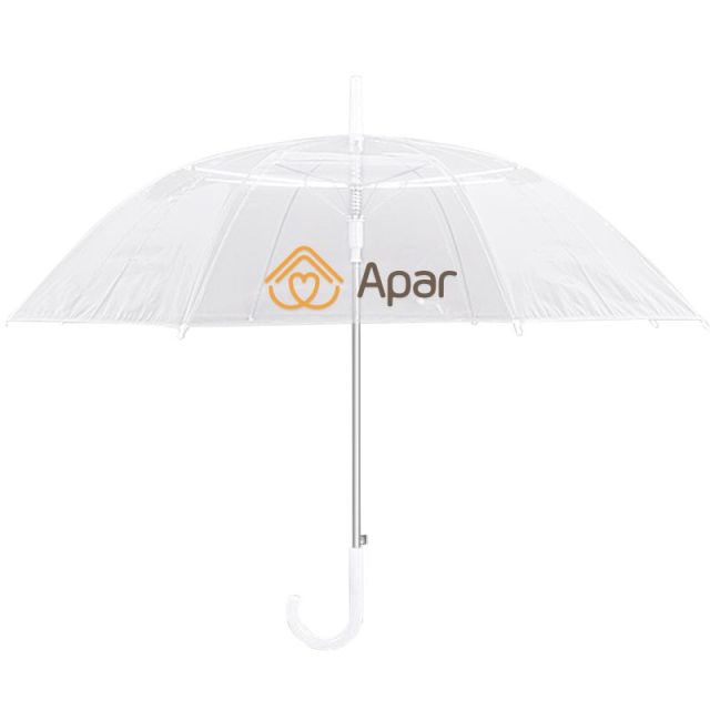 Custom Clear Umbrella - 46" Arc