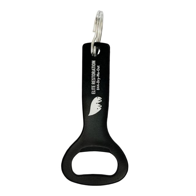 Custom Flat Top Bottle Opener Keychain