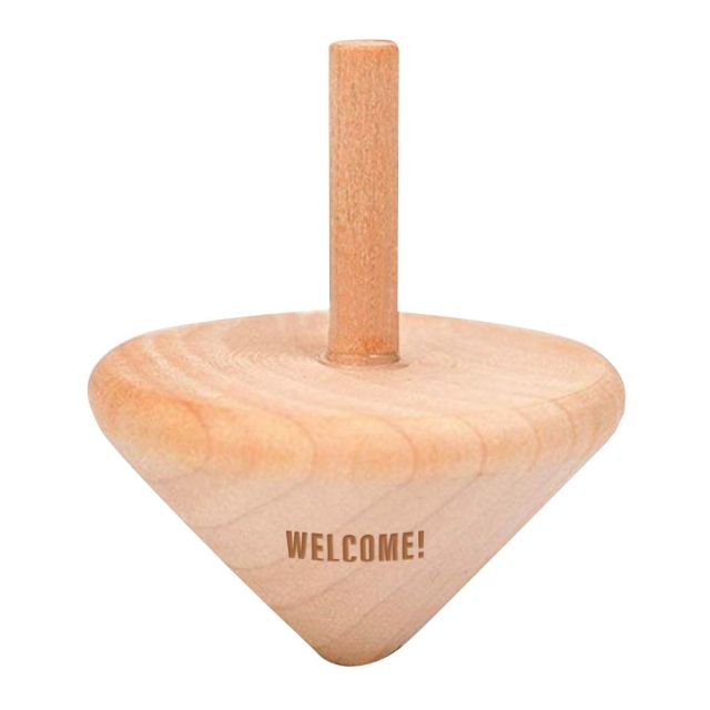 Custom Wooden Spinning Top