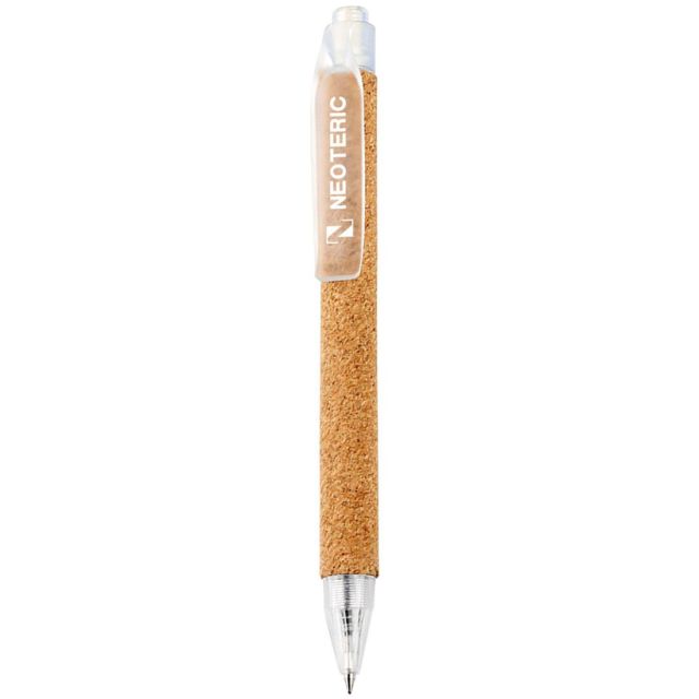 Custom Eco-friendly Cork Gel Pen