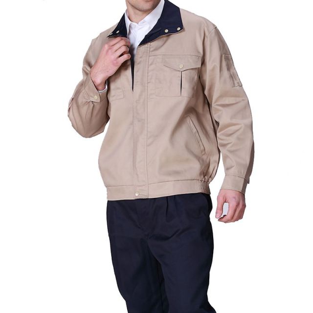 Workwear Jacket Long Sleeve Custom Work Shirt 