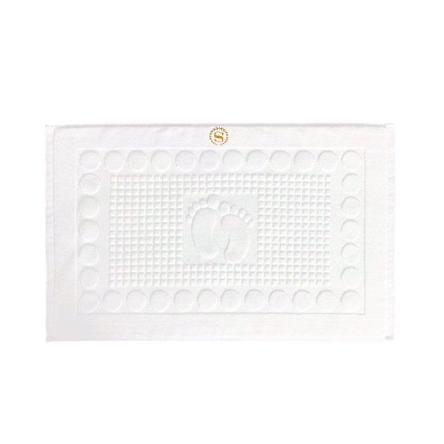 Custom Hotel Cotton Bath Rug Towel Floor Mat - 20" x 31"