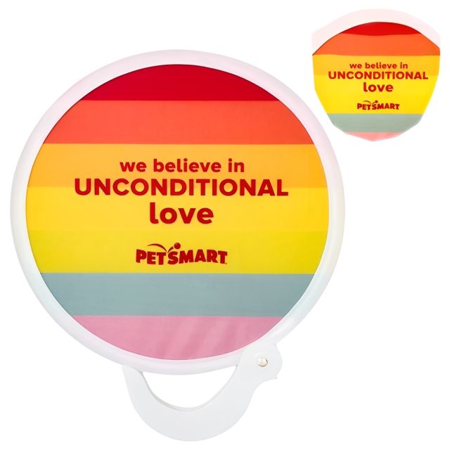 Full Color Custom Foldable Mini Fan w/ Handle 