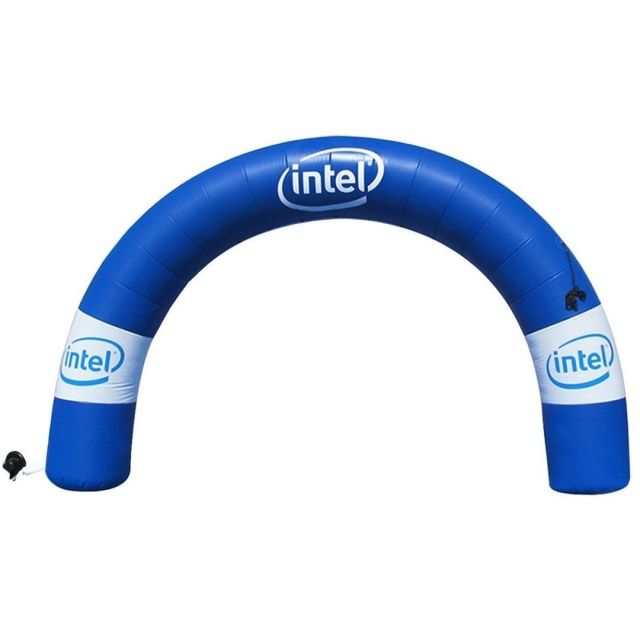 Full Color Custom 20' Round Inflatable Arch Display Kit