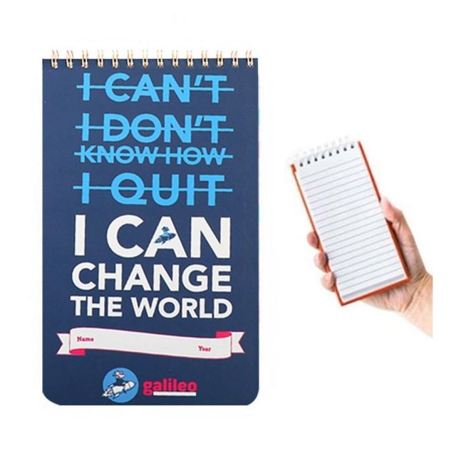 Full Color Custom Small Pocket Sized Jotters - 2.75"w x 4.53"h