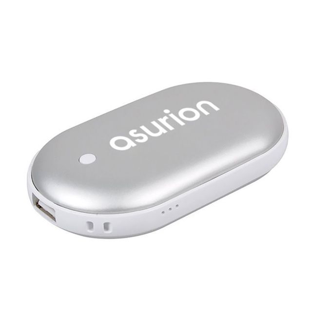 Full Color Custom 2-In-1 Rechargeable Hand Warmer Power Bank - 5200 mAh