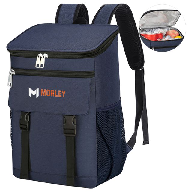 Full Color Custom Backpack Cooler - 11.5" w x 17"h x 5.9"d