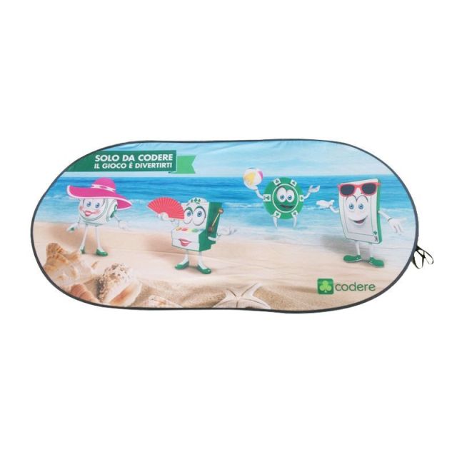 Full Color Custom Car Sun Shade - 51.2"w x 23.6"h