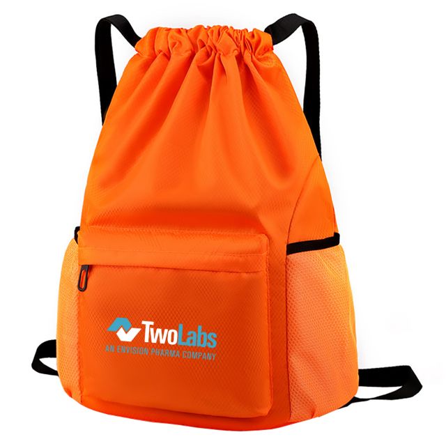 Full Color Custom Drawstring Waterproof Sports Backpack