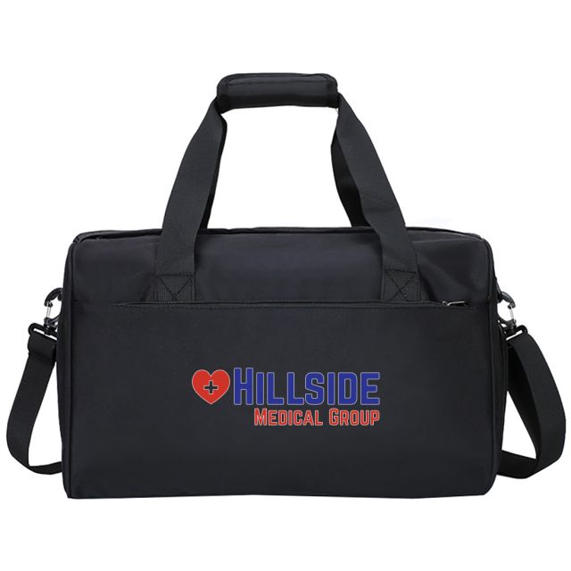 Full Color Custom Gym Duffel Bag - 16.5"w x 9.5"h x 9.5"d