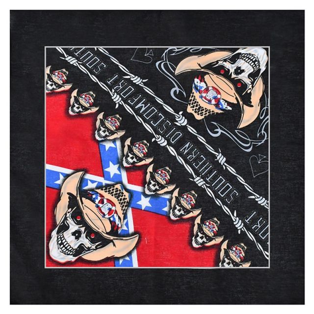 Full Color Custom Polyester Bandanas - 22"w x 22"h