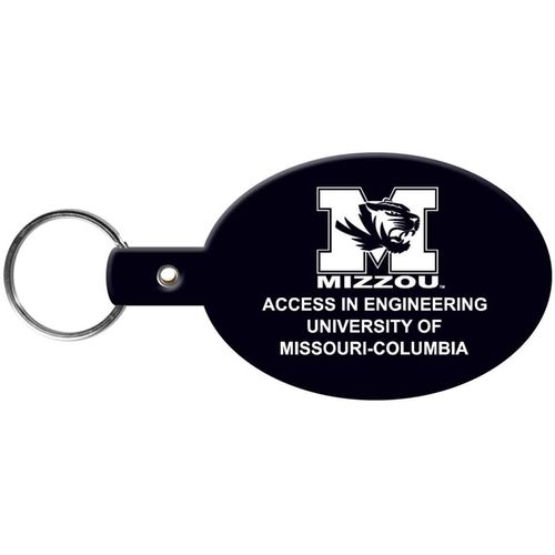 Custom Oval Soft Key Tag