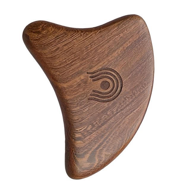 Custom Wood Gun Sha Facial Tool