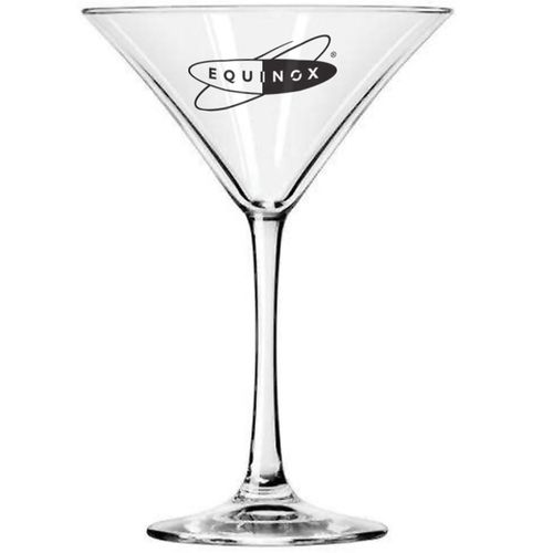 Martini Glass Printed Glassware - 7 oz.