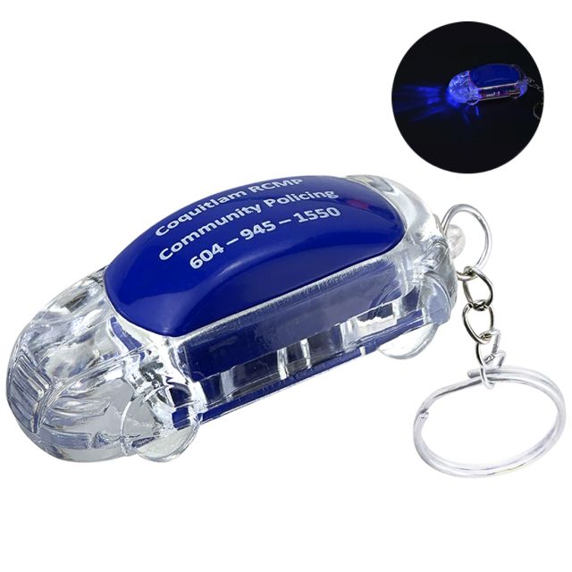 Custom Flashing Car Key Chain