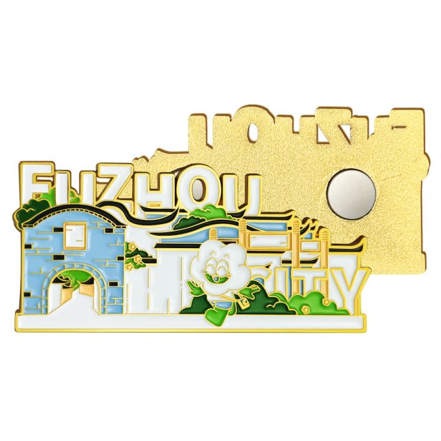 Full Color Custom Metal Refrigerator Magnet