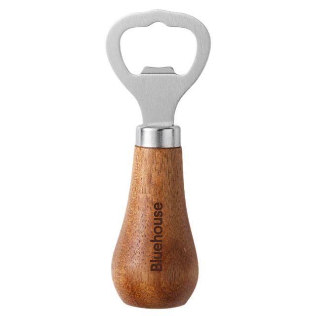 Custom Standing Wooden Bottle Opener