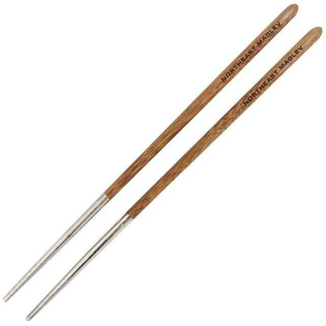 Custom Stainless Steel Chopsticks w/ Engraved Wood Tips