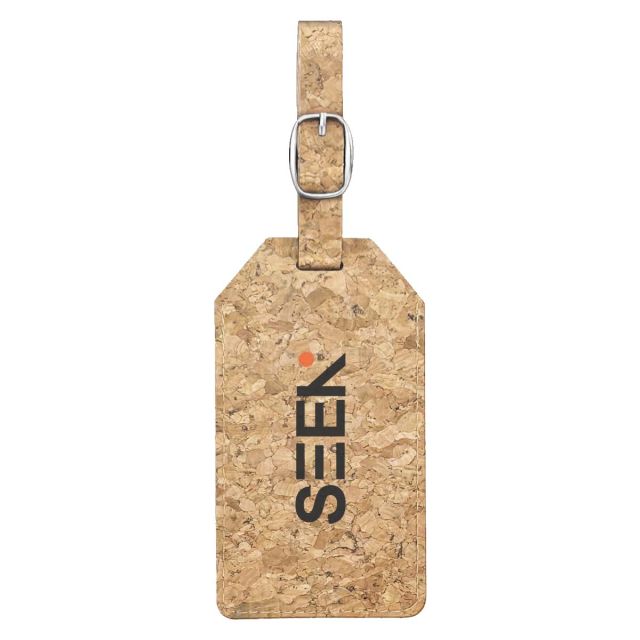 Custom Eco-friendly Cork Luggage Tag