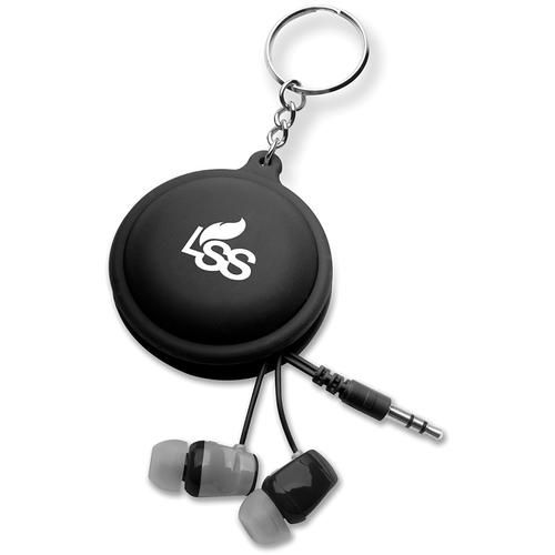 Macaroon Cord Winder w/ Promotional Earbuds