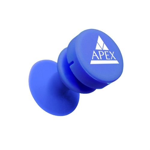 Silicone Custom Cell Phone Stand & Imprinted Ear Bud Holder