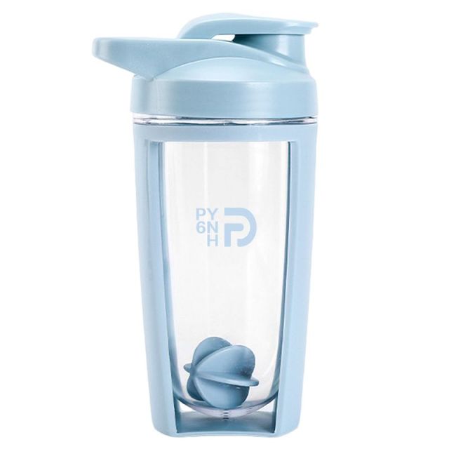Custom Clear Shaker & Mixer Sports Bottle - 17 oz.